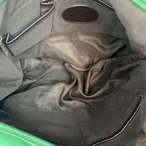 💚ETIENNE AIGNER💚Vintage Large Green Shoulder Bag/Scarf Included/EUC - Picture 5 of 13